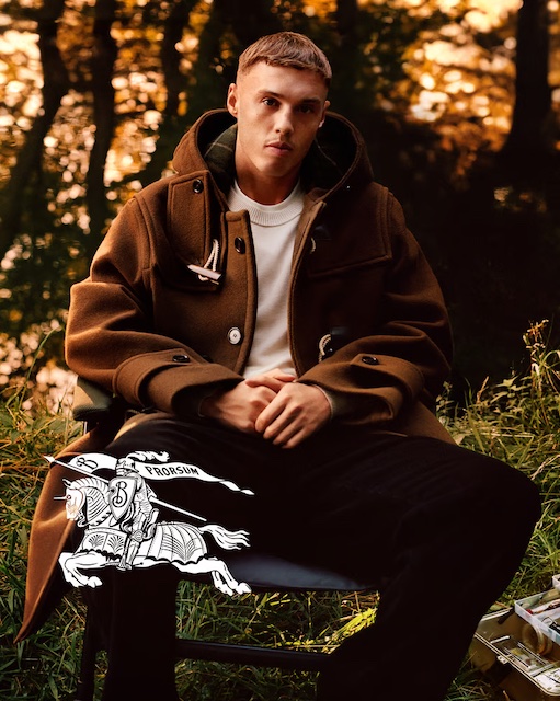 Cole Palmer in the new It’s Always Burberry Weather campaign - DR