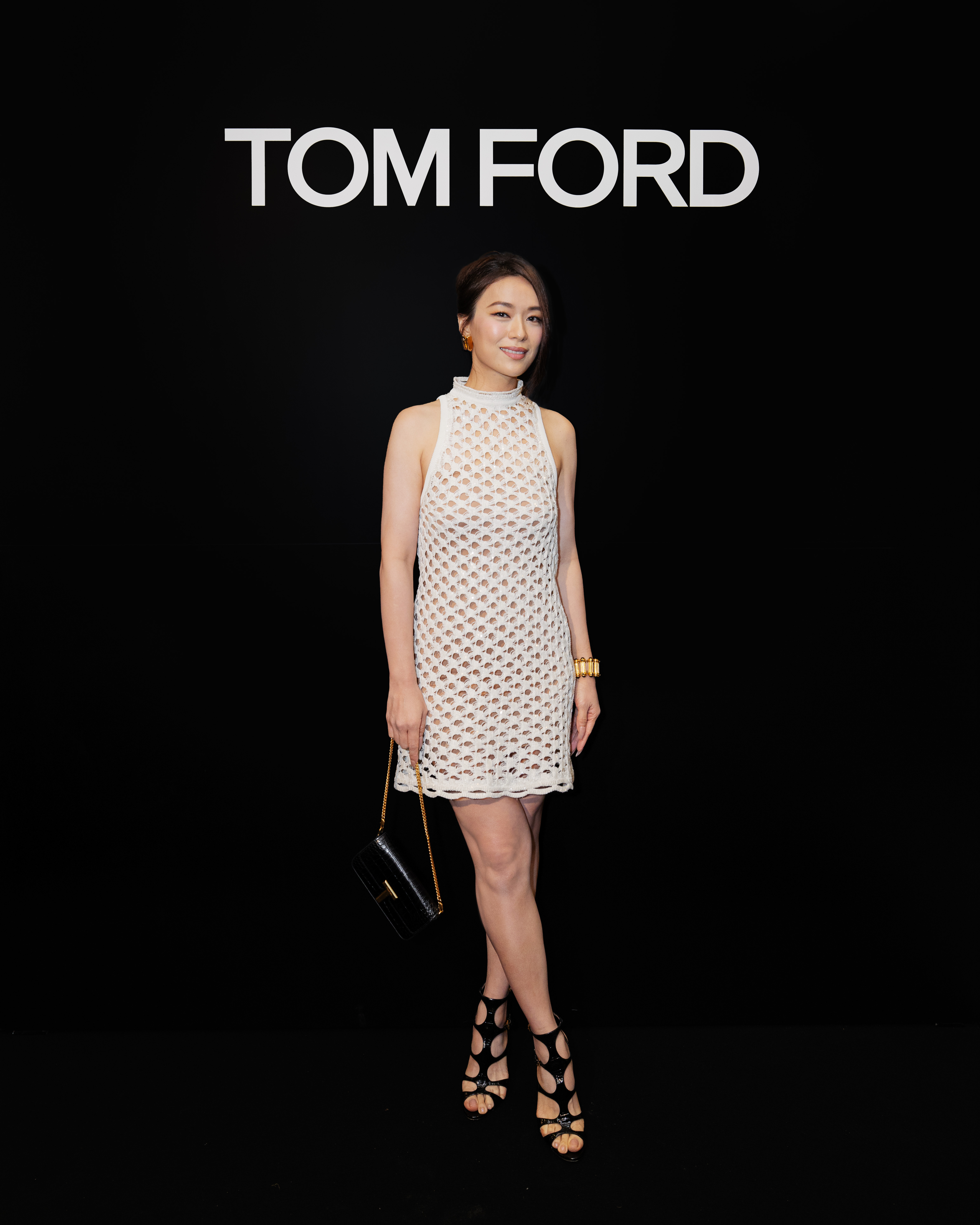 林慧玲身着TOM FORD 2025 春李系列