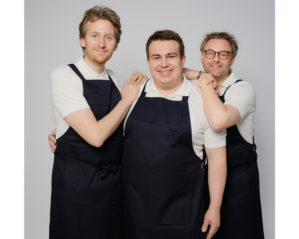 主厨 Maxime Blanc、Maxime Frédéric 和 Arnaud Donckele