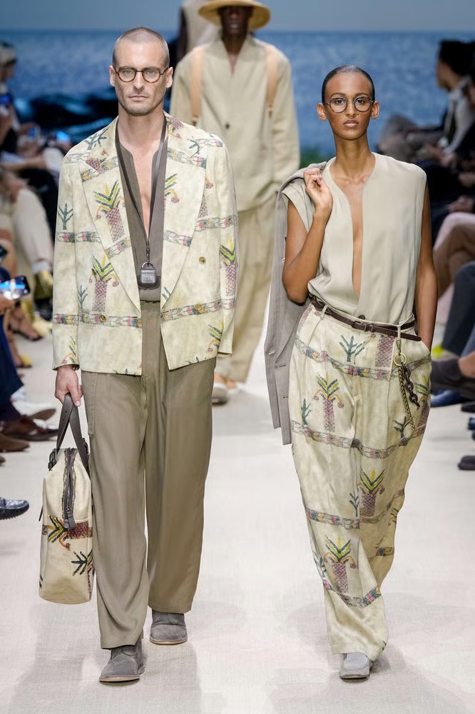 Giorgio Armani - 2026年春夏 - 男装 - 意大利 - 米兰 - ©Launchmetrics/聚光灯