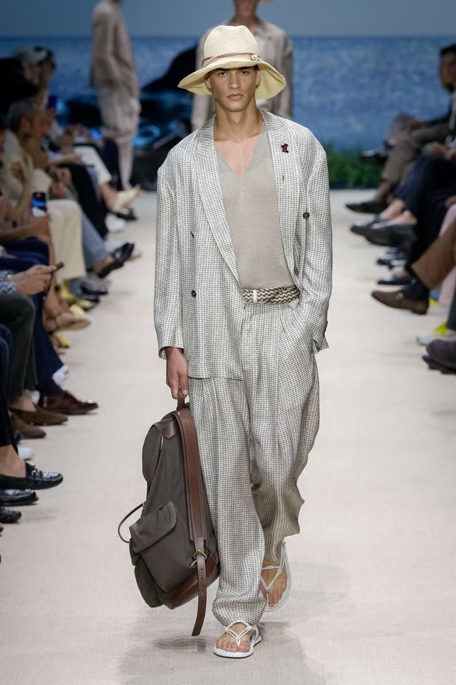 Giorgio Armani - 2026年春夏 - 男装 - 意大利 - 米兰 - ©Launchmetrics/spotlight