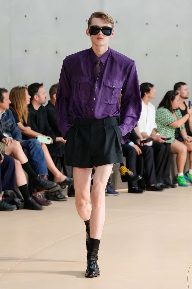 Saint Laurent - 2026年春夏 - 男装 - 法国 - 巴黎 - ©Launchmetrics/spotlight
