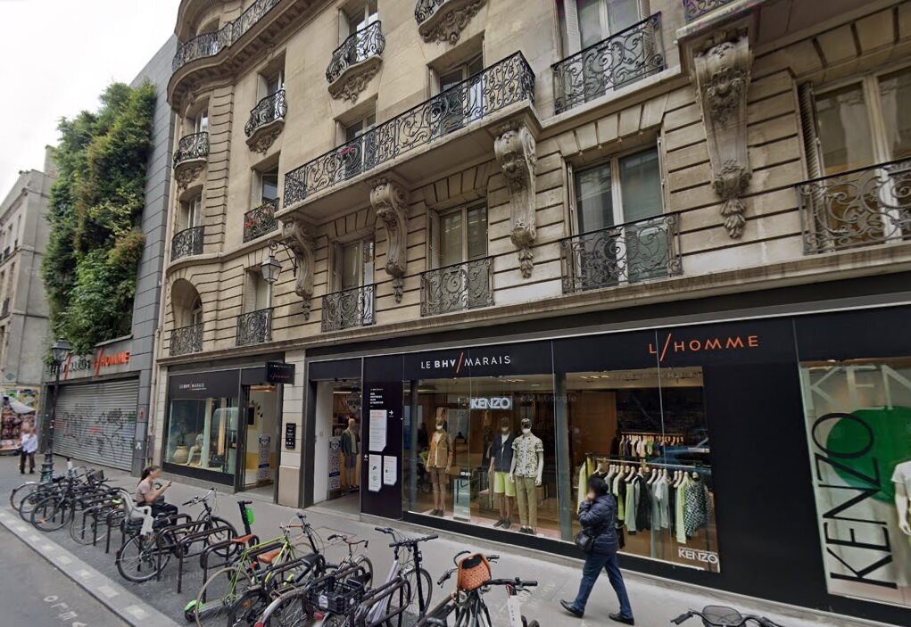 L'Homme store, rue de la Verrerie - 谷歌街景