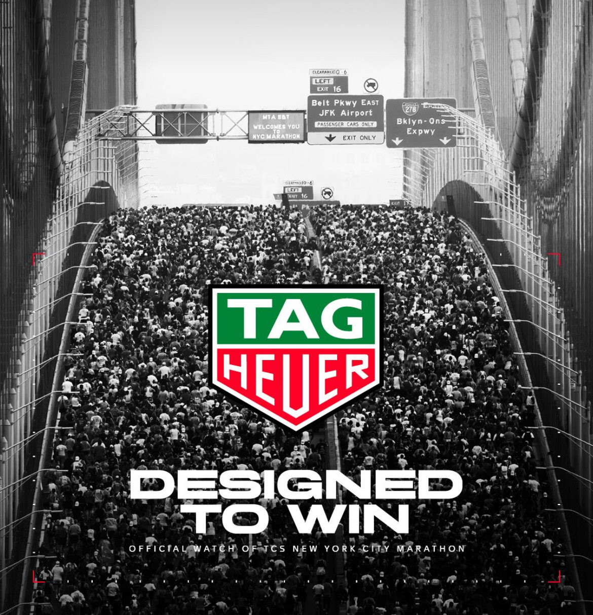 Tag Heuer named official timekeeper of the TCS New York City Marathon. - Tag Heuer