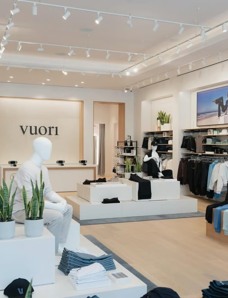 Vuori expands global footprint with new stores in Seoul and Beijing. - Vuori