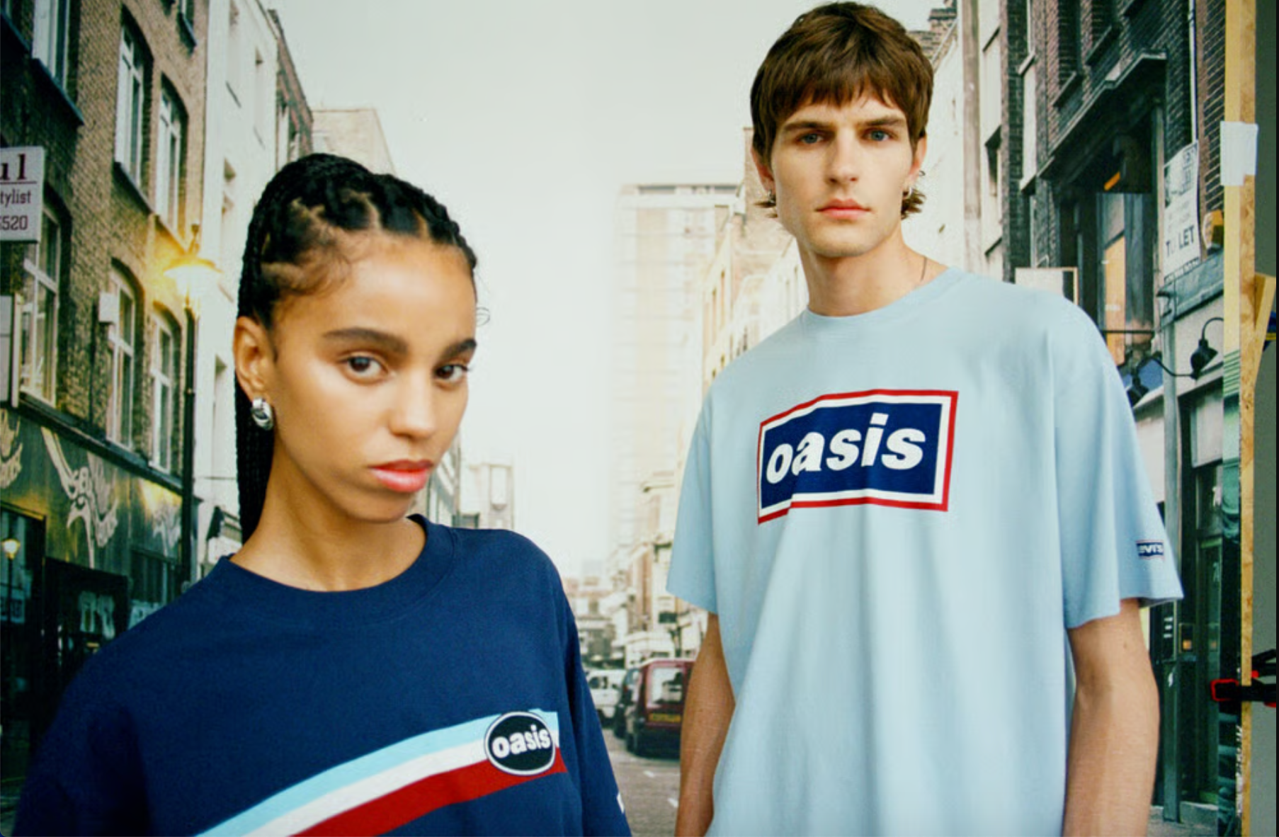 Levi's 推出与乐队Oasis合作的系列