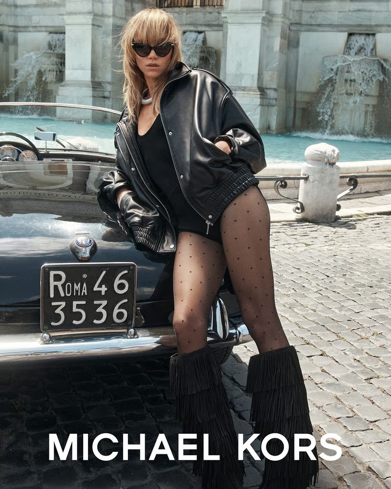 Suki Waterhouse for Michael Kors, shot in Rome - Michael Kors