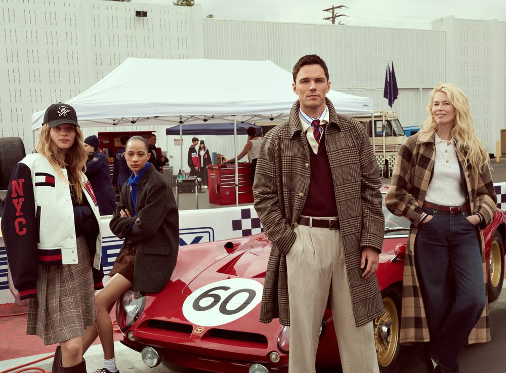 Nicholas Hoult and Claudia Schiffer for Tommy Hilfiger - Tommy Hilfiger