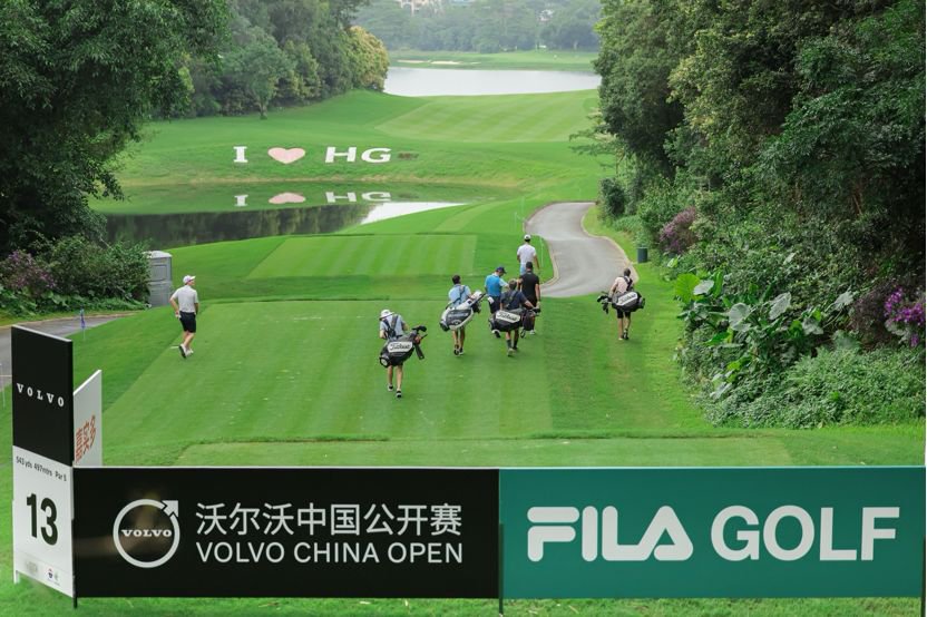 FILA GOLF连续第三年赞助顶级赛事沃尔沃中国公开赛