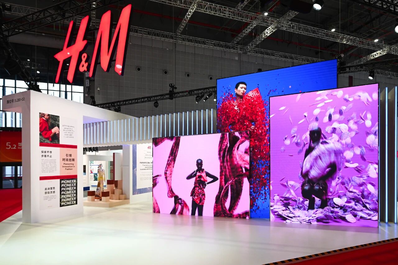 自2021年起，H&M不断亮相中国国际进口博览会（CIIE）