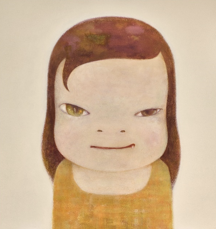 奈良美智《等不及夜幕降临》