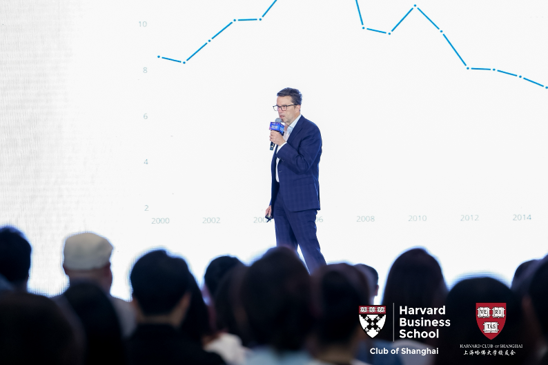 哈佛商学院教授菲利克斯·奥伯霍尔泽-吉作开幕主题演讲