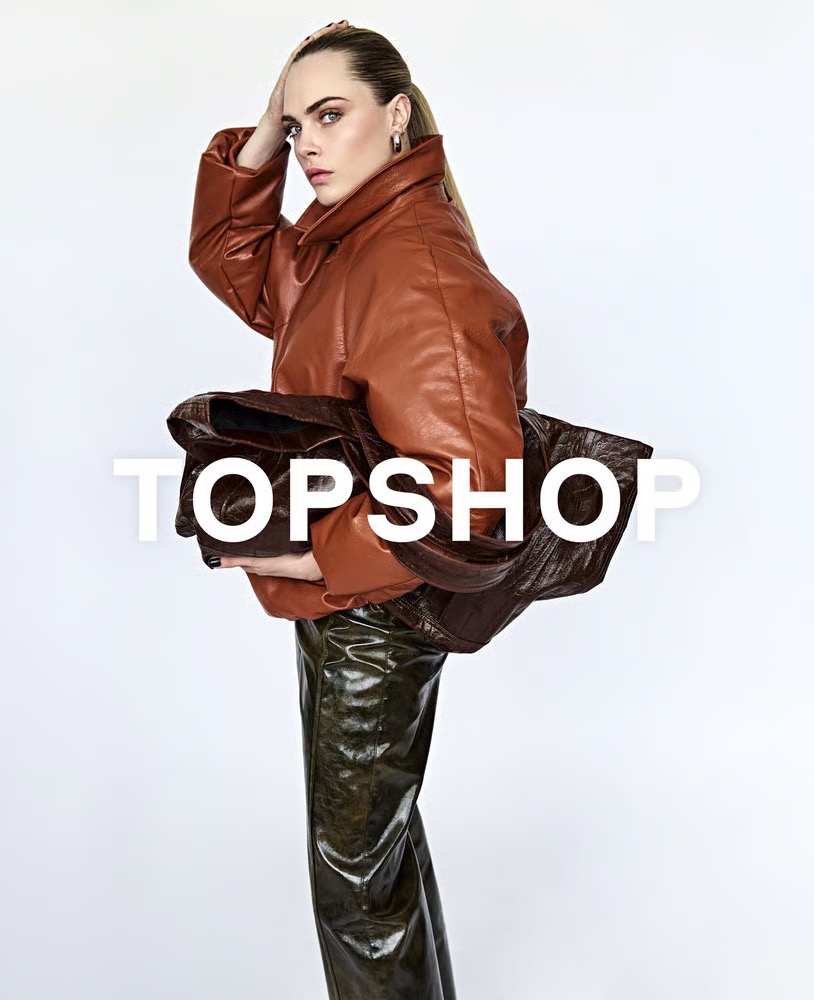 Cara Delevingne：Topshop复兴的面孔 —— Topshop