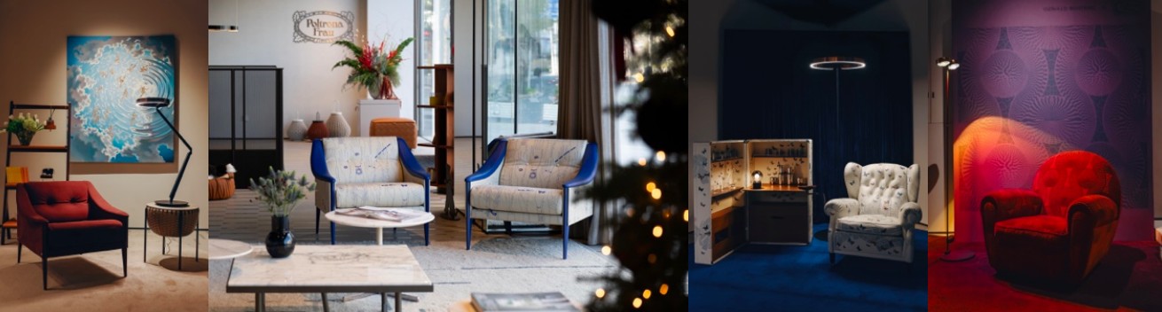 Poltrona Frau 经典家具杰作：1919、Vanity Fair、Dezza扶手椅