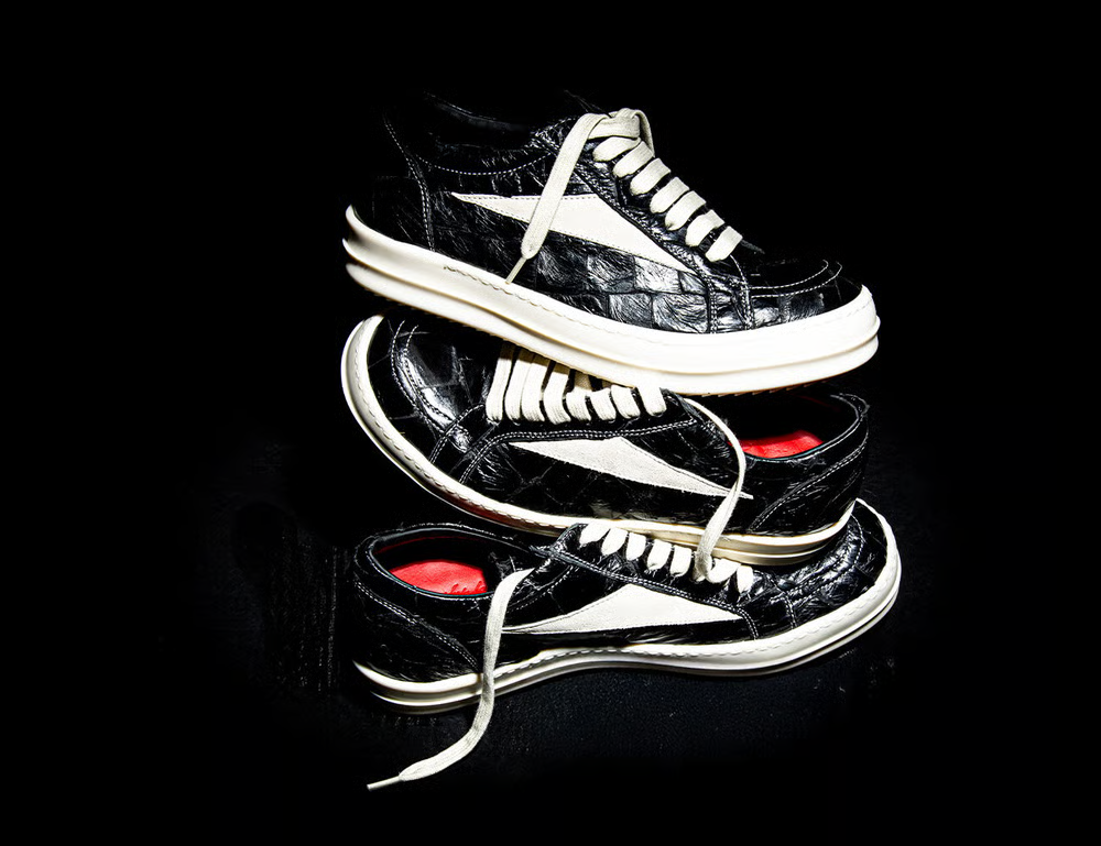 Rick Owens为Maxfield独家打造的 “Vintage Sneaks”