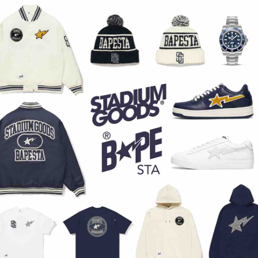 BAPE® × STADIUM GOODS发布联名