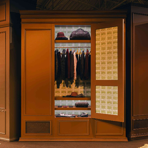 杰尼亚举办2026冬季时装秀