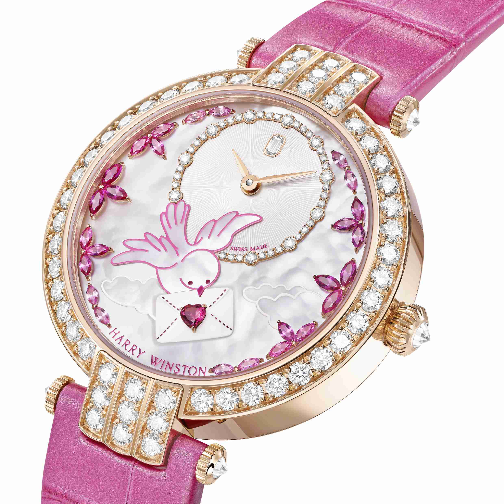 海瑞温斯卓时Premier系列2026年情人节特别款腕表限量发布