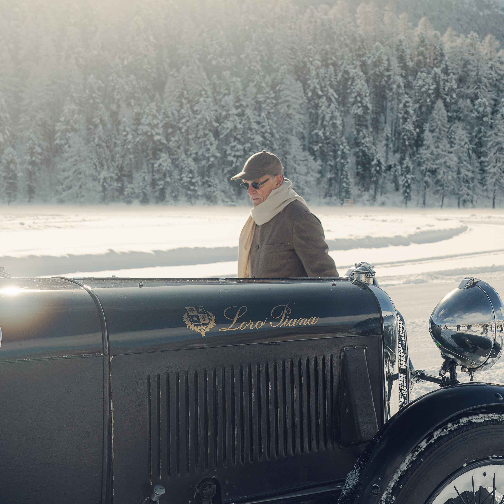 Loro Piana持续呈现2026 年 I.C.E. St. Moritz国际古董车展