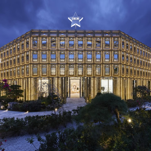 Dior在东京开设“Dior 竹之馆”