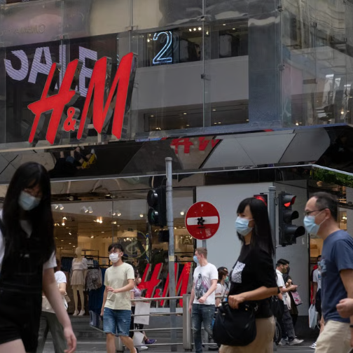 中国快时尚品牌将接手香港H&M巨型店面