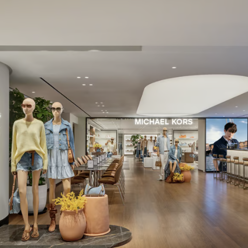 Michael Kors北京国贸旗舰店开幕，首设店内咖啡馆